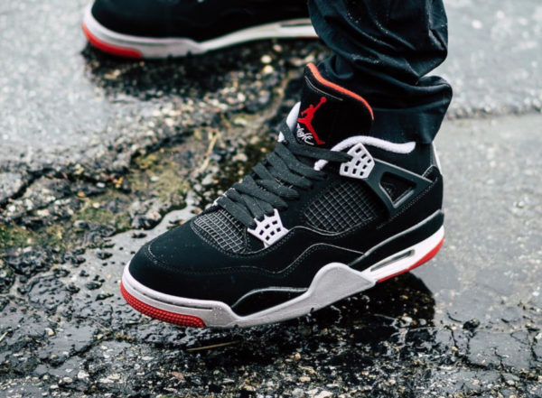 jordan 4 noir et rouge