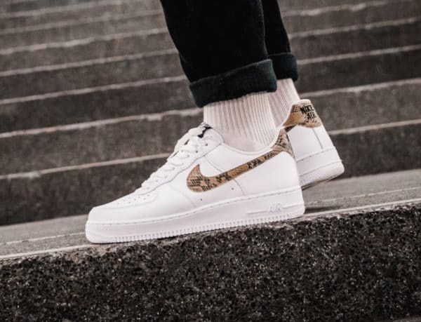 air force 1 retro ivory snake