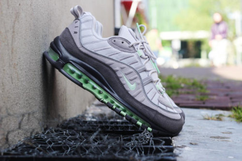 air max 98 gris vert