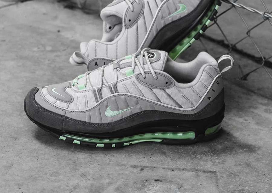 air max 98 mint green