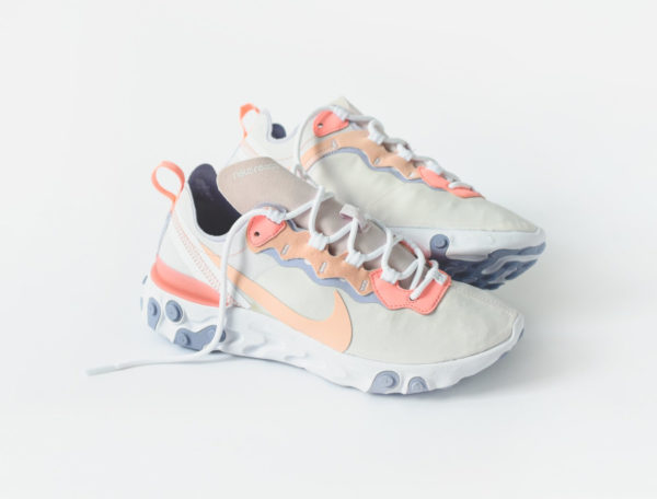 nike react element 55 beige rose