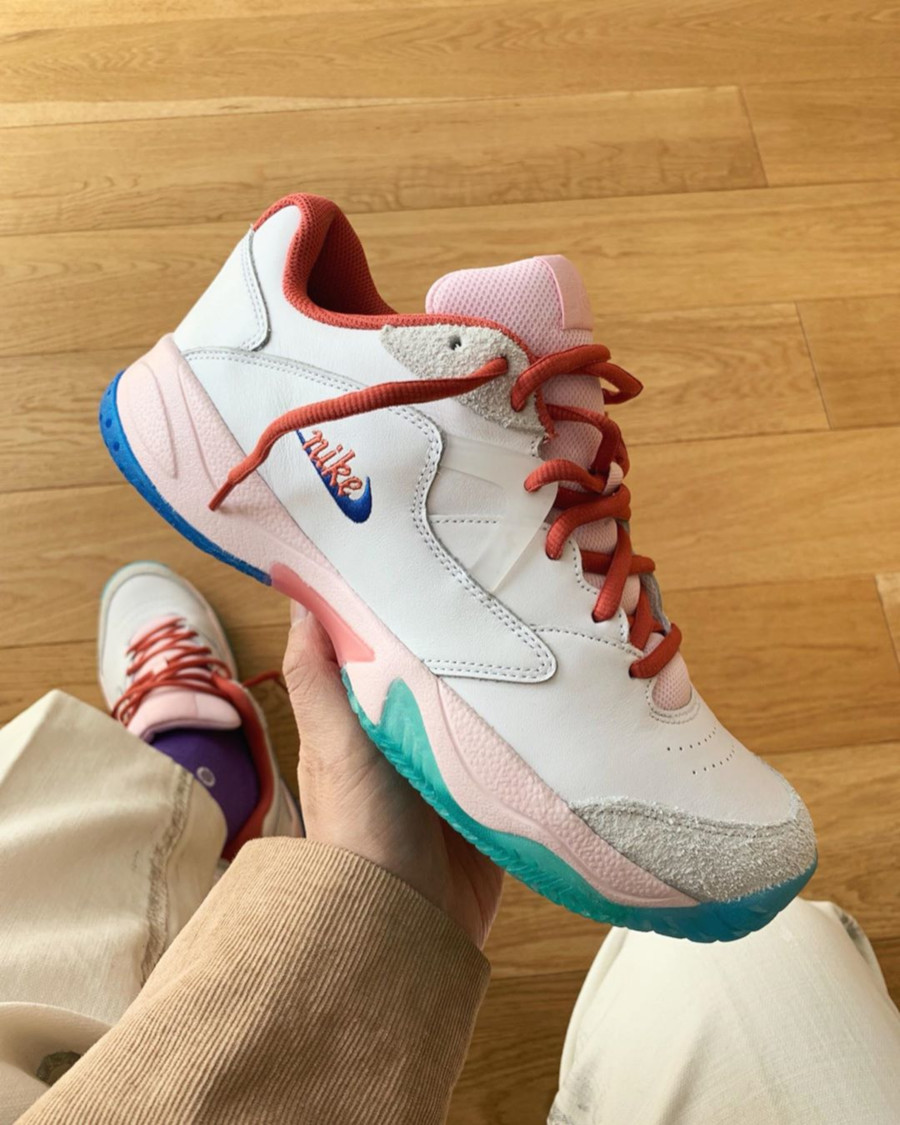 NikeCourt-Lite-2-PRM-Pink-Foam-Roland-Garros-pas-cher