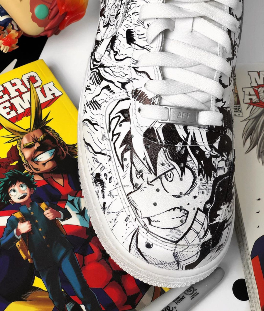 A Quoi Ressemble La Nike Air Force 1 Low My Hero Academia