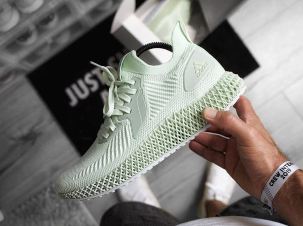 adidas alphaedge 4d parley white aero green