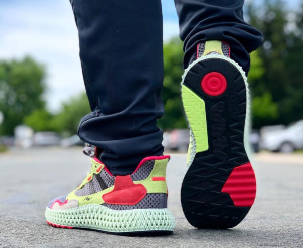 adidas zx 10000 femme jaune