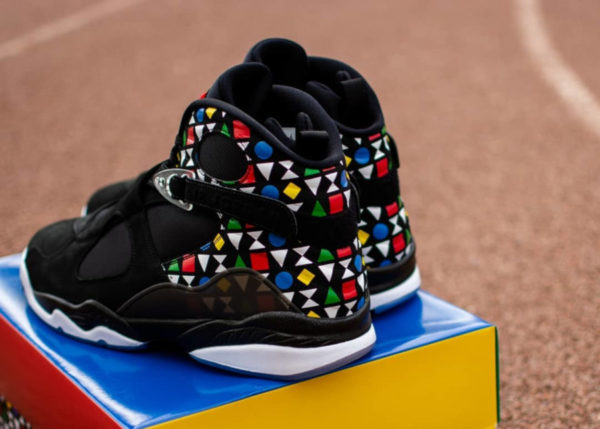 Air Fleece Jordan VIII Black White Multicolor CJ9218-001 (couv)