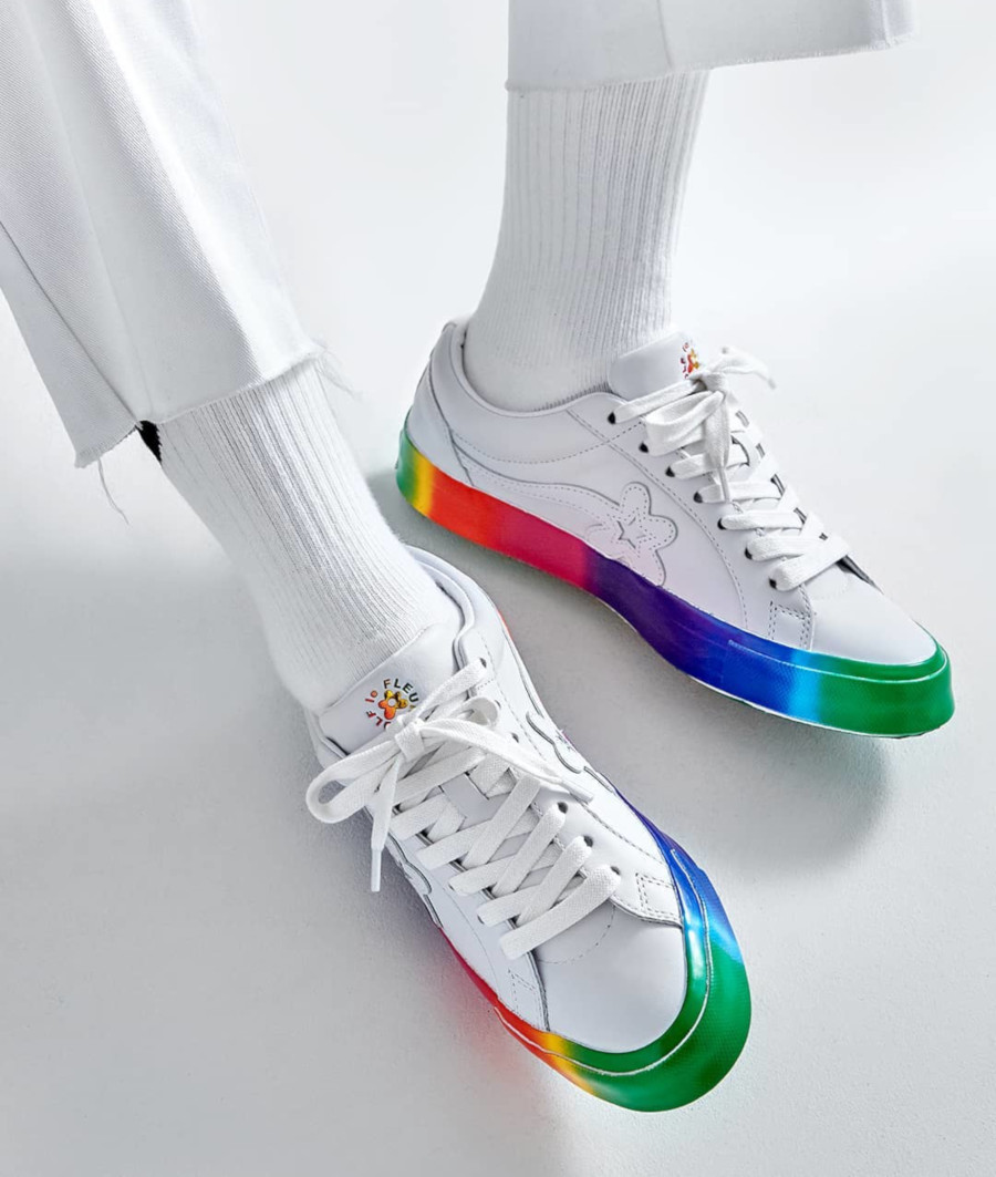 converse semelle multicolore