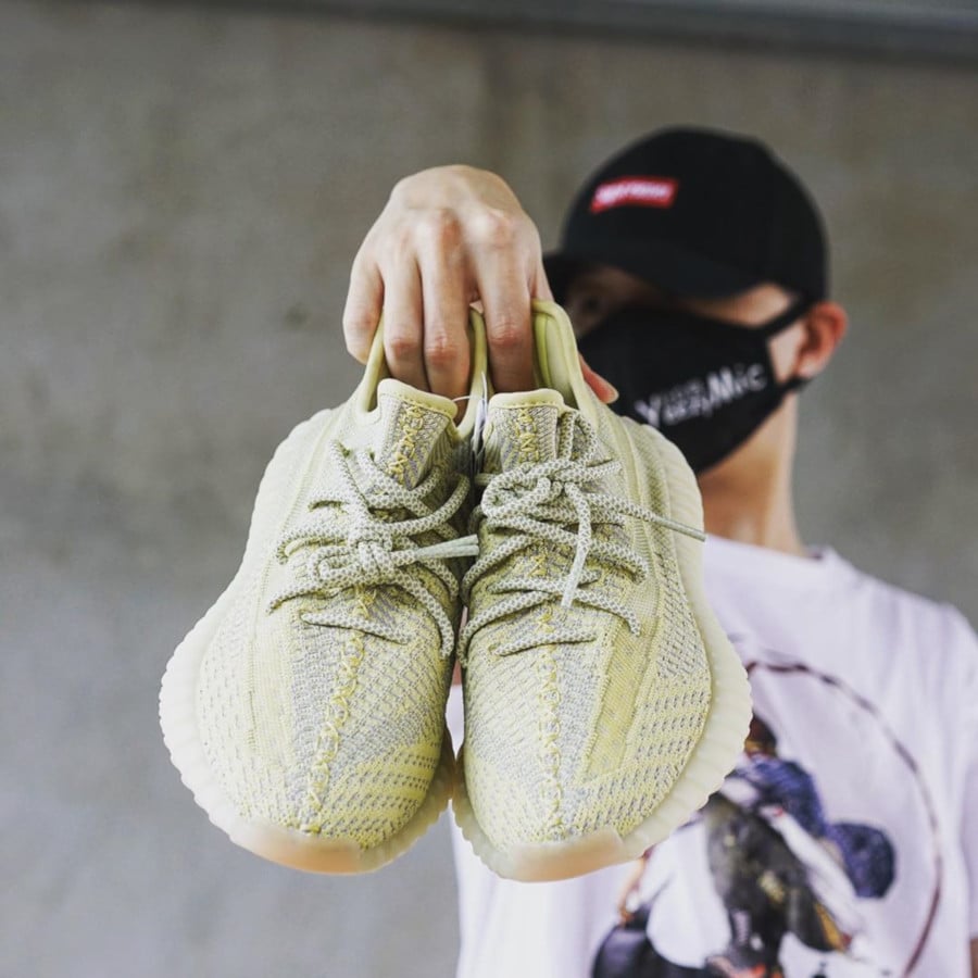 yeezy antila on feet