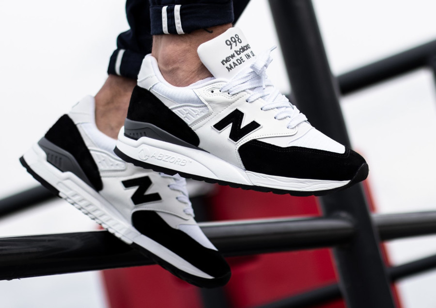 new balance 998 made in usa white