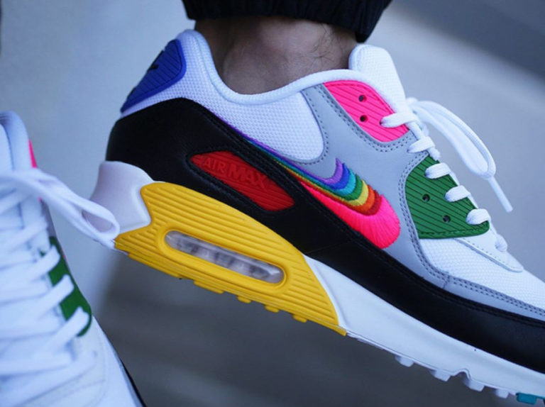 nike air max 90 betrue rainbow