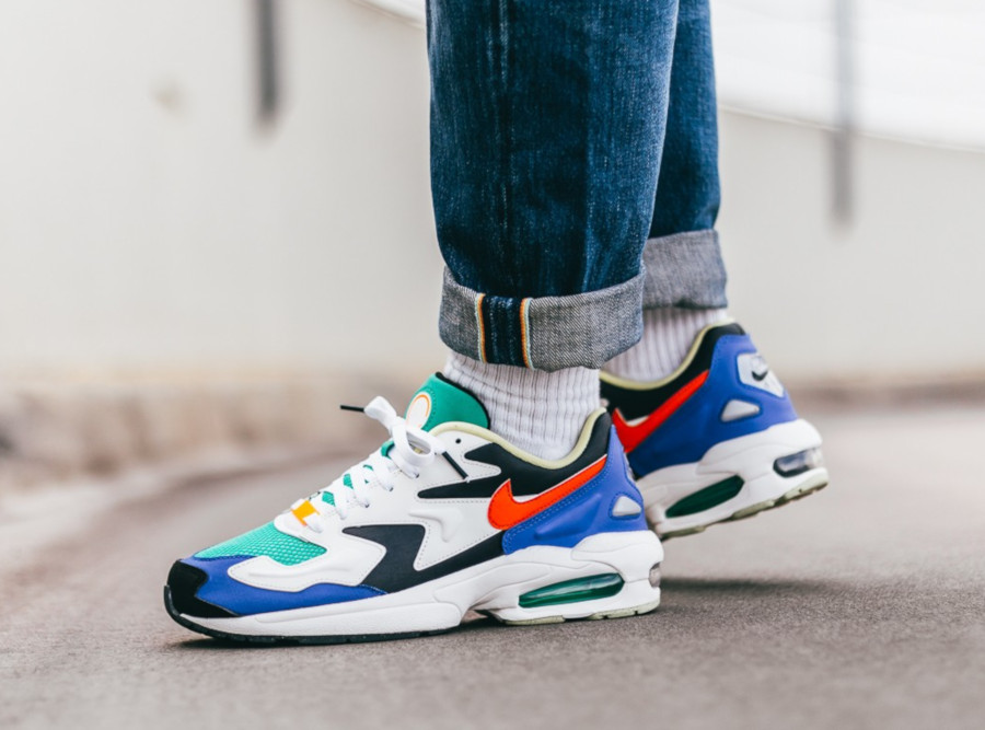 air max2 light dark obsidian sail racer blue