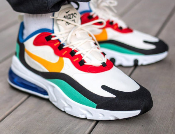 Nike Air Max 270 React Bauhaus Art Multicolor (couv)