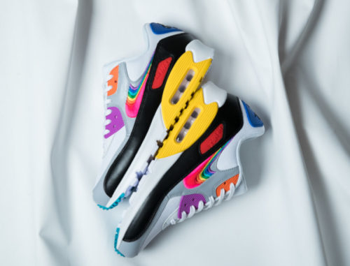 nike air max arc en ciel