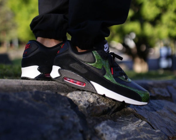 air max green python