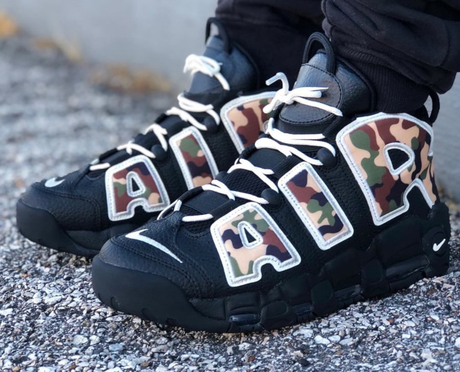 uptempo camo shoes