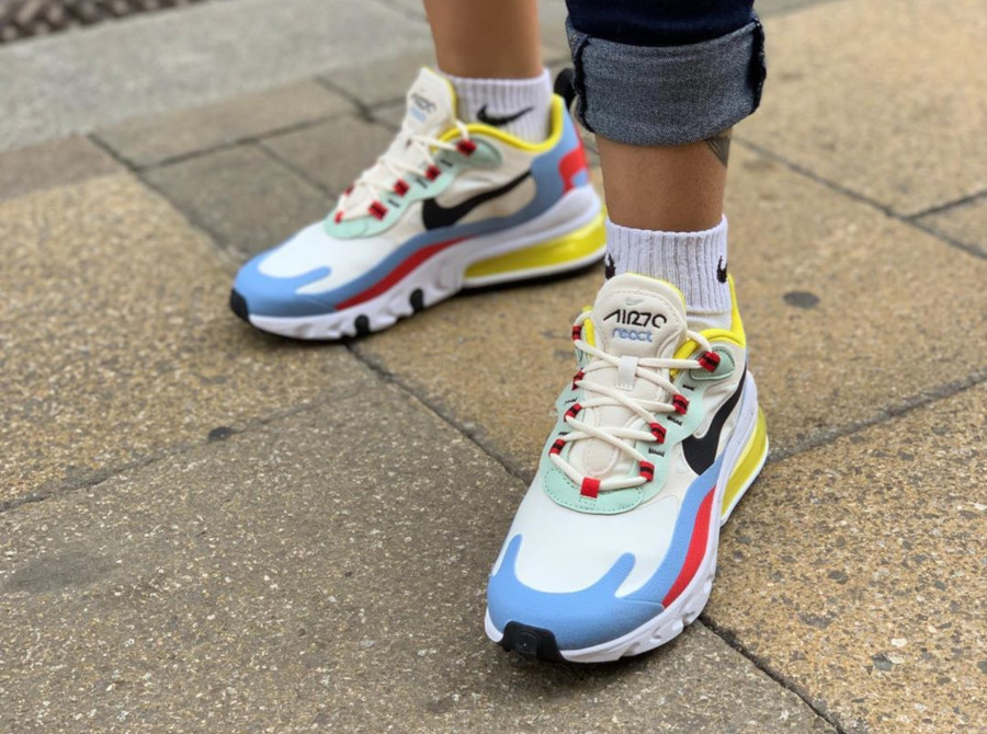 womens nike air max 270 react bauhaus