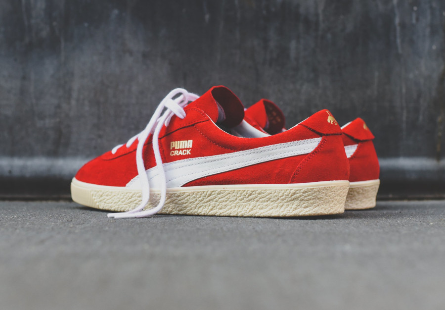 puma suede vintage rouge