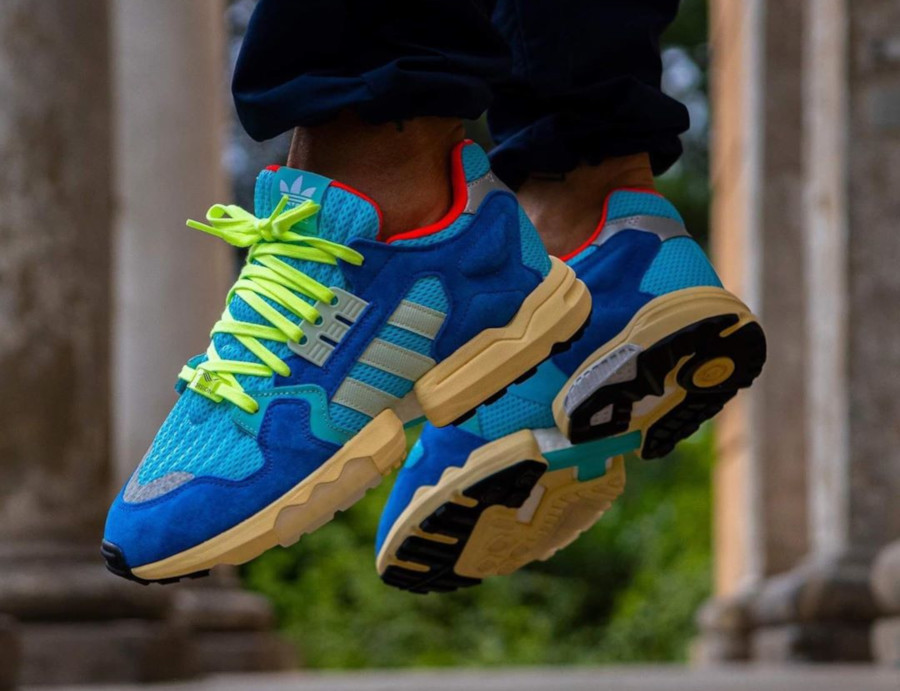 adidas torsion bleu