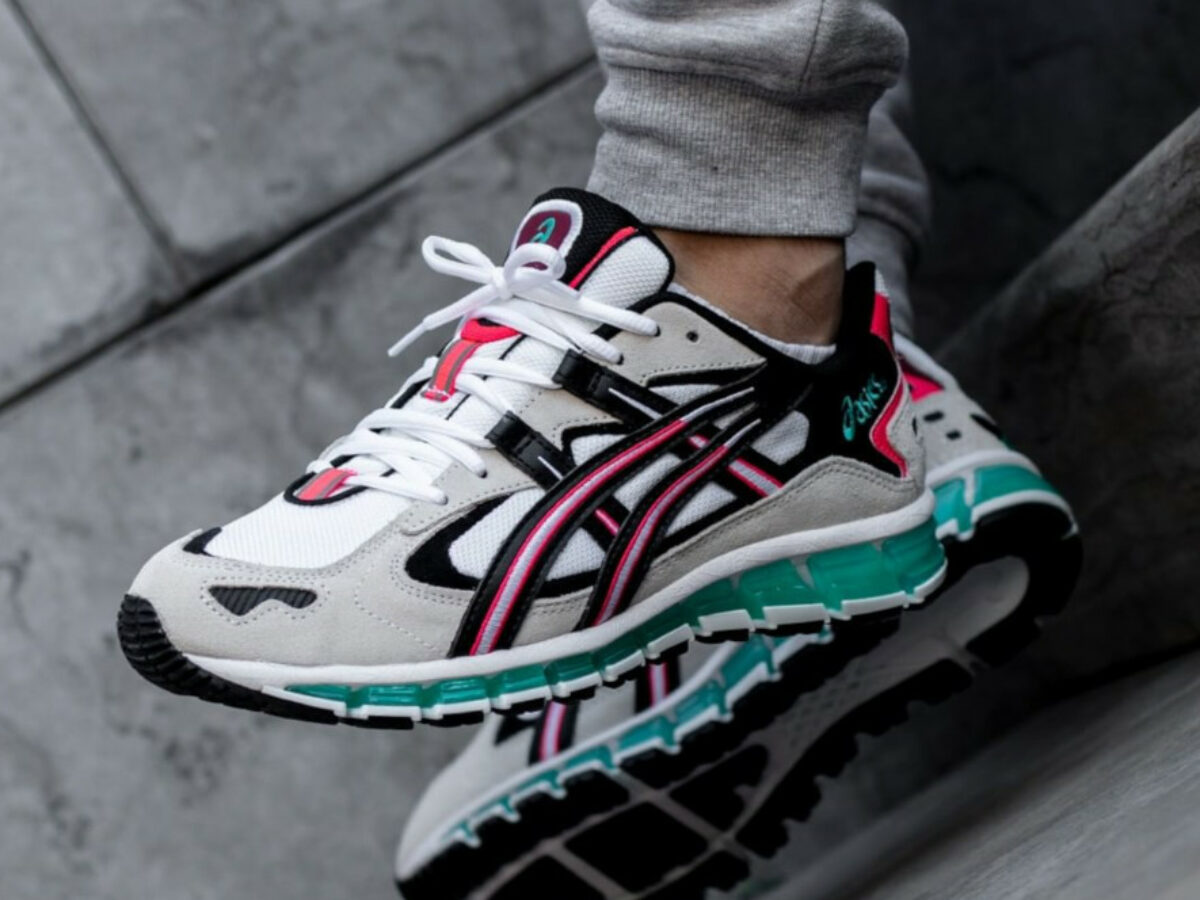 Asics gel kayano 5 360 white cream top