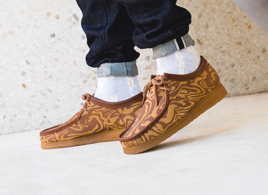 clarks originals x wu wear wallabee