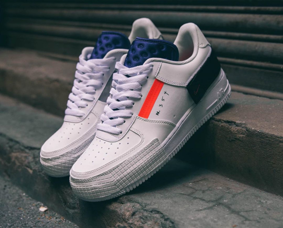 Nike Air Force 1 Deconstructed blanche CI0054-100 (1)