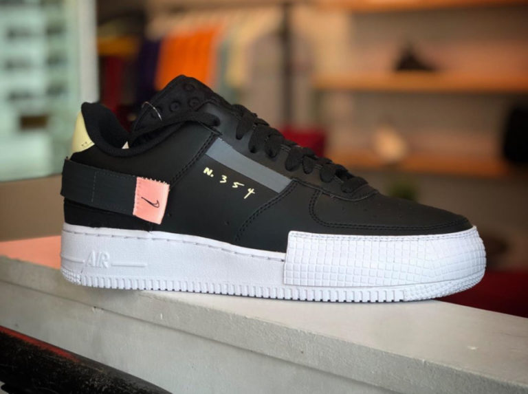 air force 1 low drop type black