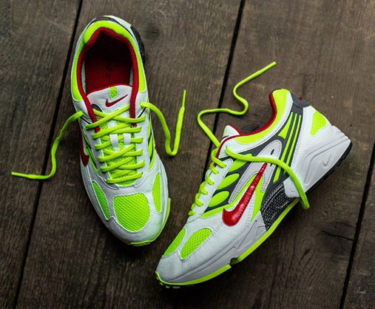 nike air ghost racer neon yellow