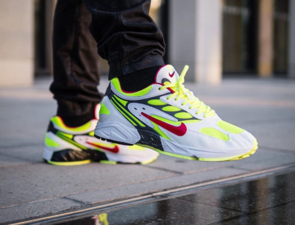 nike air ghost racer neon yellow