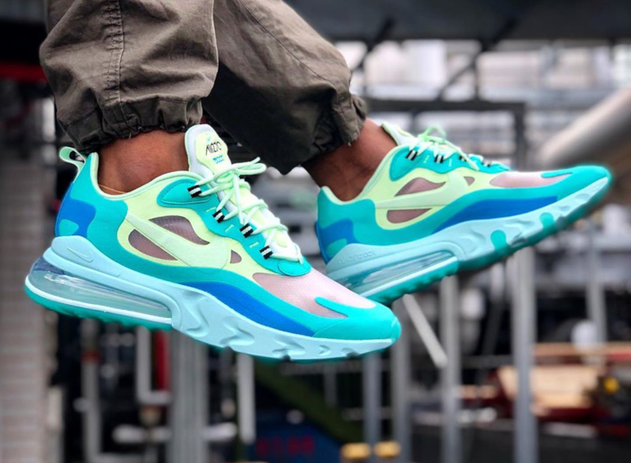 psychedelic air max 270 react