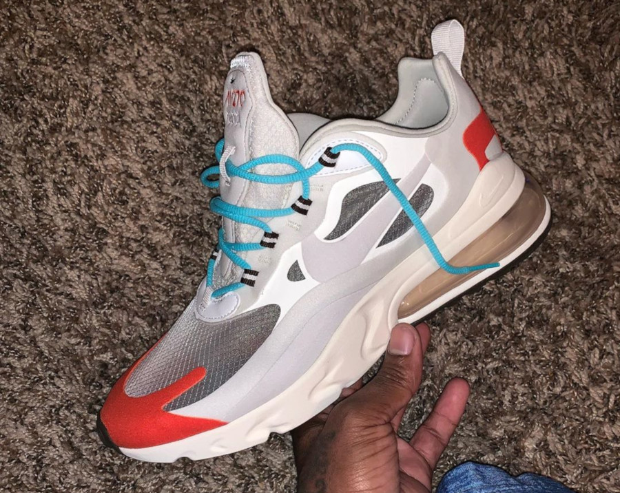 air max orange et noir