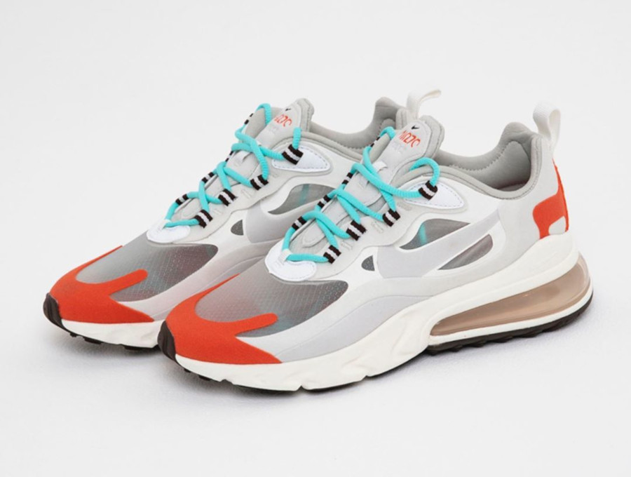 nike 270 bleu orange