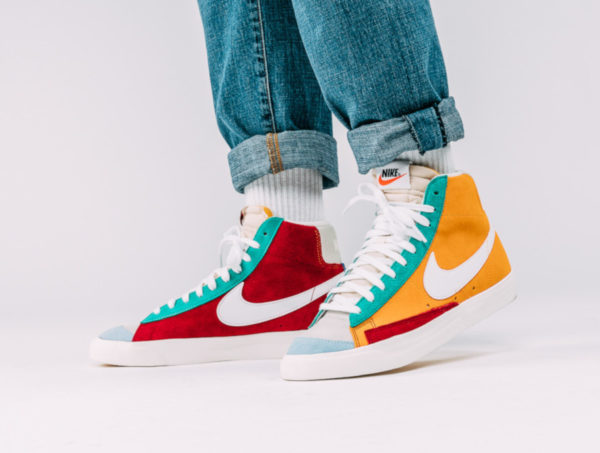 Nike Blazer Mid 77 VNTG Suede Multicolor CI1167 600 600x453