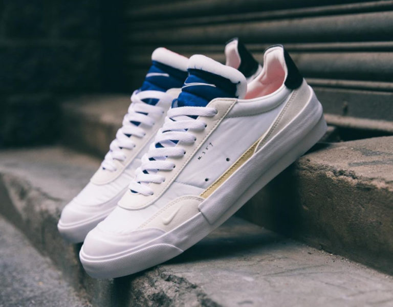 nike drop type triple white