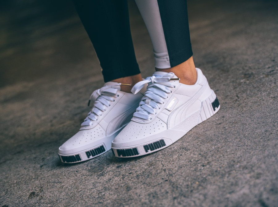 puma cali bold blanche