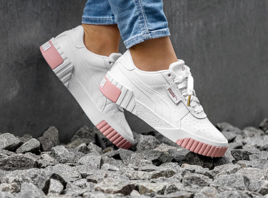 puma cali white rose gold