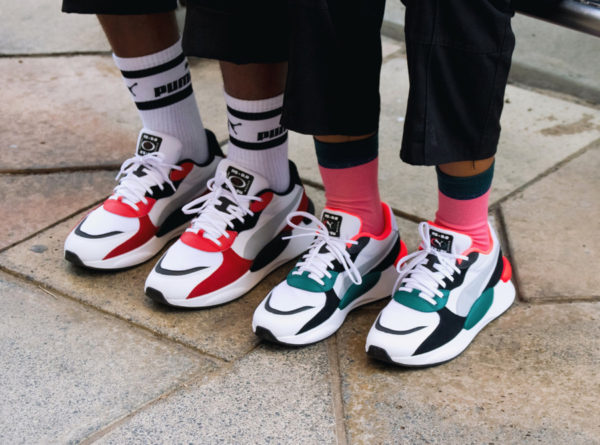 Puma RS 9.8 Space Teal Green & High Risk Red