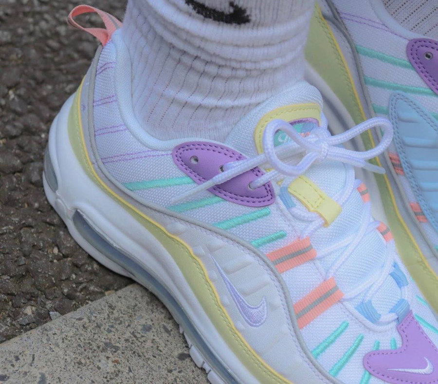 nike air max 98 pastel rainbow