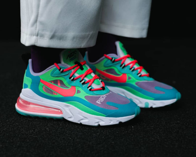 nike air max 270 noir et vert fluo