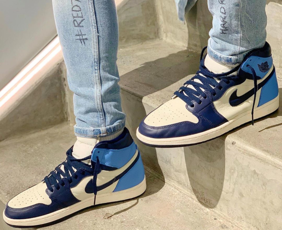 Jordan 1 obsidian homme 2025