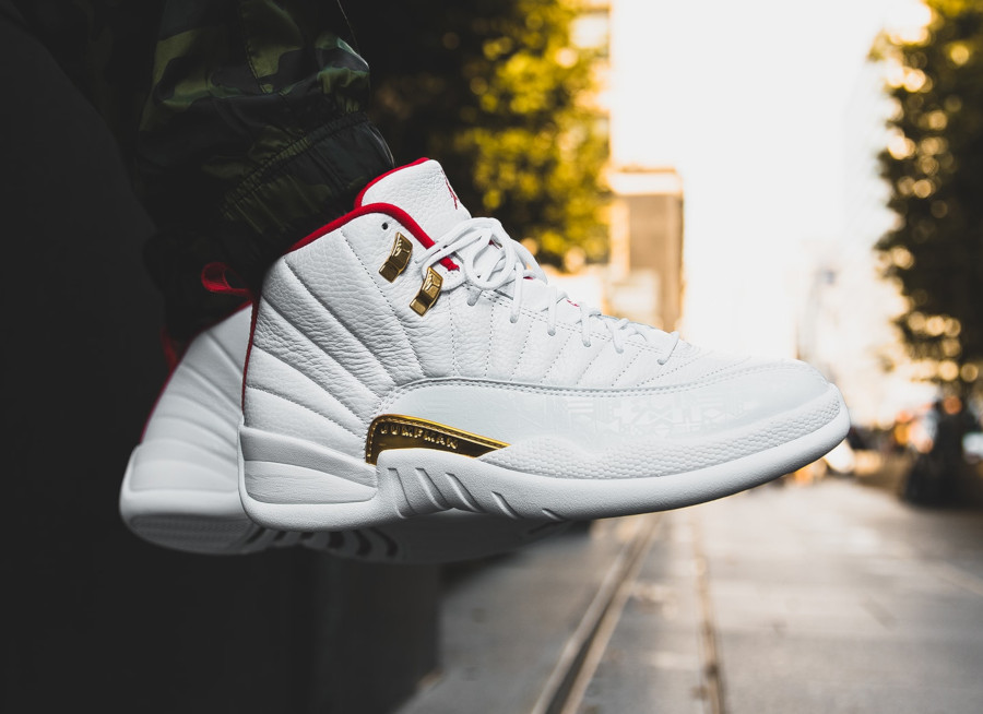 jordan 12 retro blanche