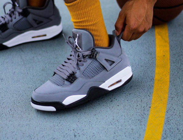 the air jordan 4 cool grey