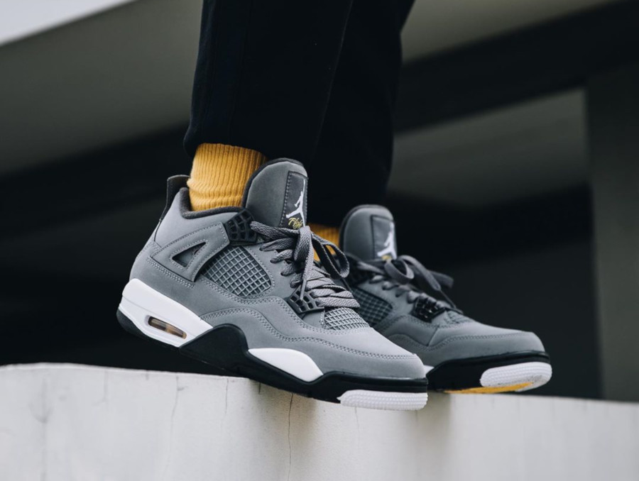 nike air jordan 4 retro grey