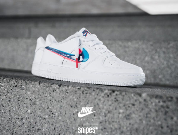 nike air force one 3d swoosh