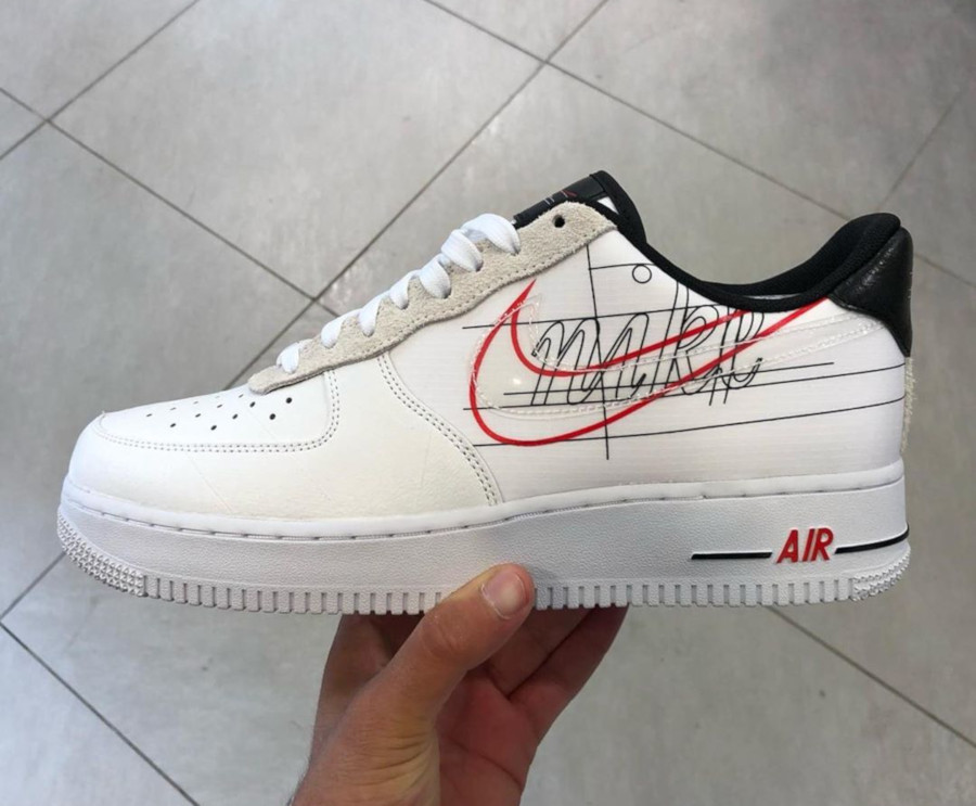 Nike Air Force 1 Low blanche logo sketch (3)