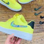Nike Air Force 1 ‘07 LV8 Yellow Pulse (Velcro Swoosh Pack)