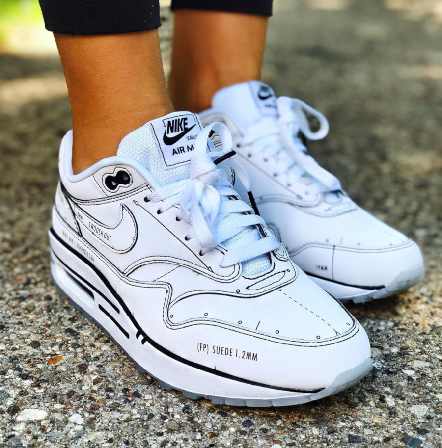 nike air max 1 tinker sketch