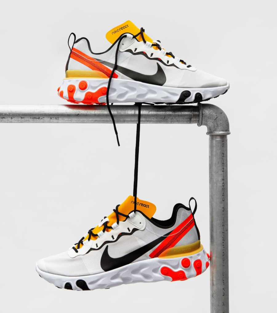 Faut-il acheter la Nike React Element 55 Bright Crimson BQ6166-102 ?