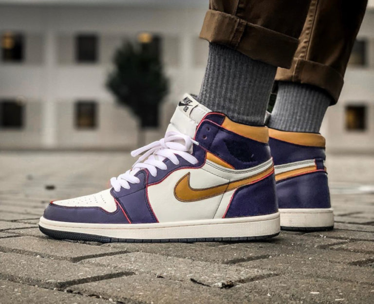 air jordan 1 defiant lakers