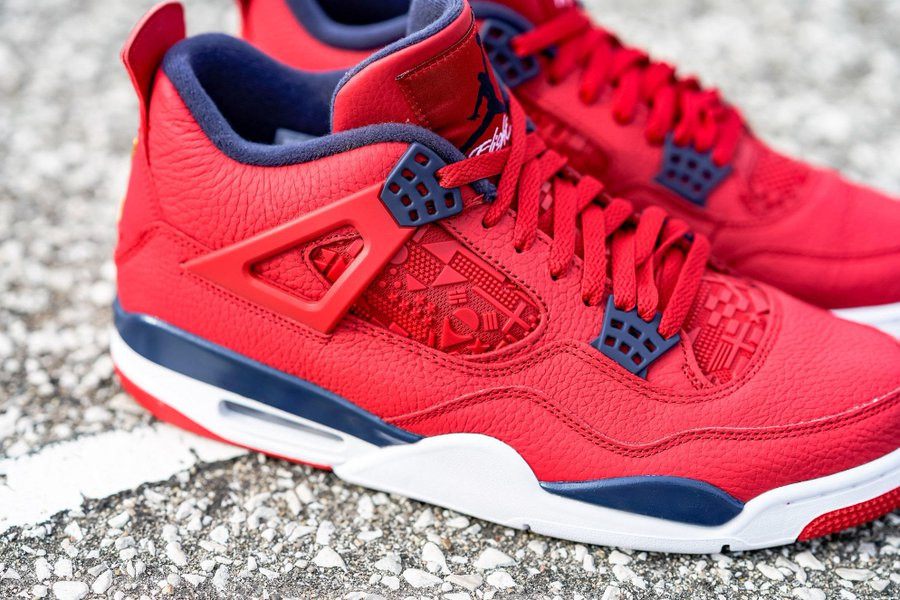 jordan 4 retro fiba gym red