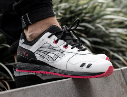 asics gel lyte 3 grise et rose
